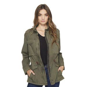 Levi's Army Green Four Pocket Utility Jacket | US 2X
